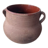 Old terracotta pot