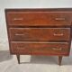 1960s-70s commode, cream trim, vintage