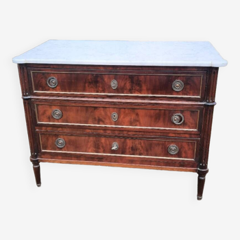 Empire style chest of drawers