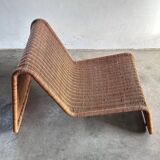 Rattan easy chair 'Hestra', Ikea, Sweden. After P3 Tito Agnoli, 80's