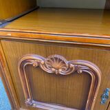 Louis XV wooden sideboard with 2-door TV cabinet