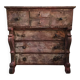 Antique French painted shop commode, poplar and pine, circa 1850–1900