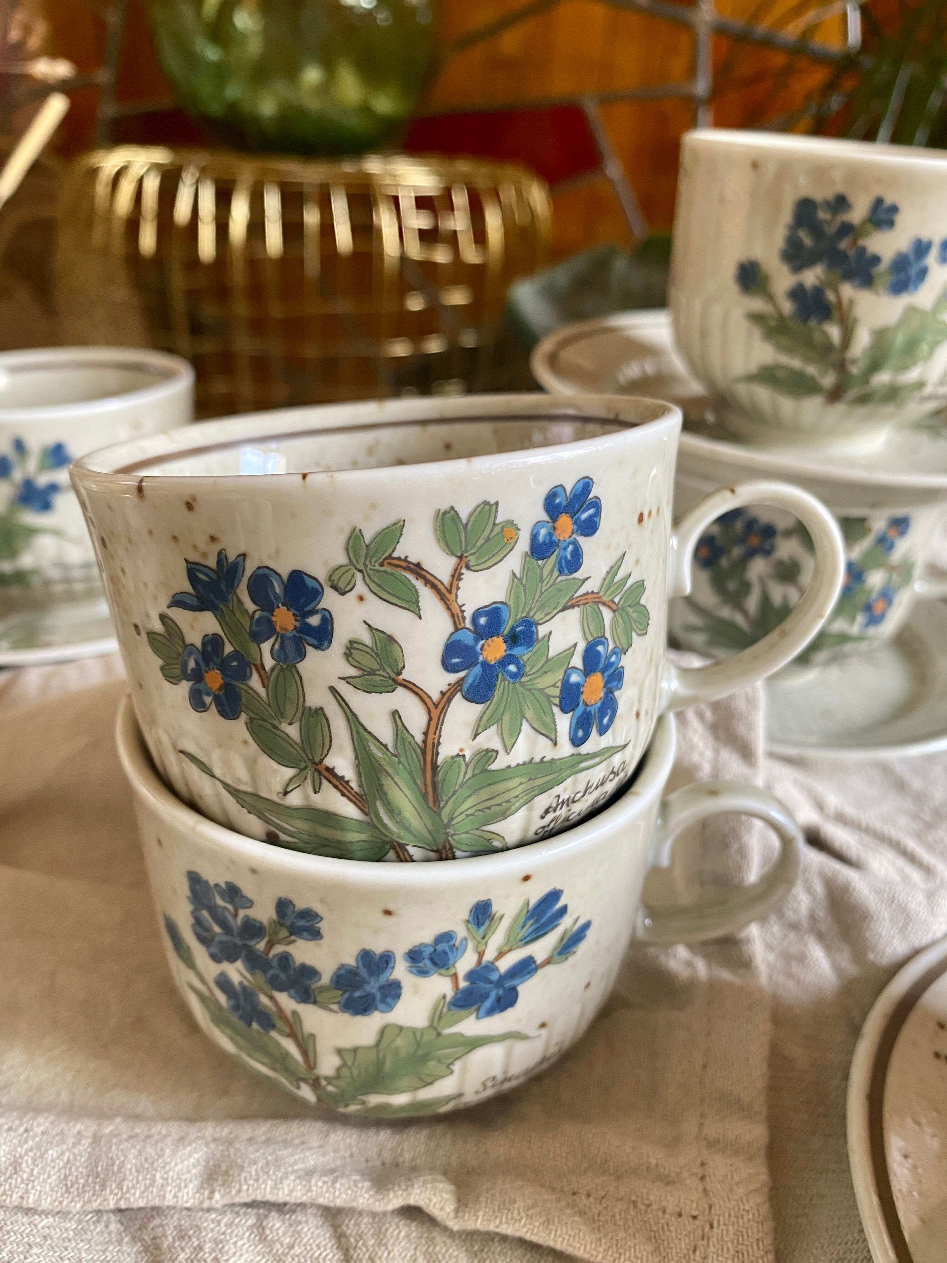 Service à café fleurs Bavaria winterling marktleuthen vintage