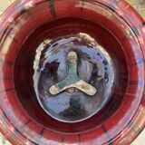 Large Medici jardinière in glazed earthenware