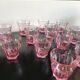 Ensemble de 12 verres rose translucides Arcoroc