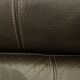 Black leather corner sofa – IKEA KRAMFORS – timeless design