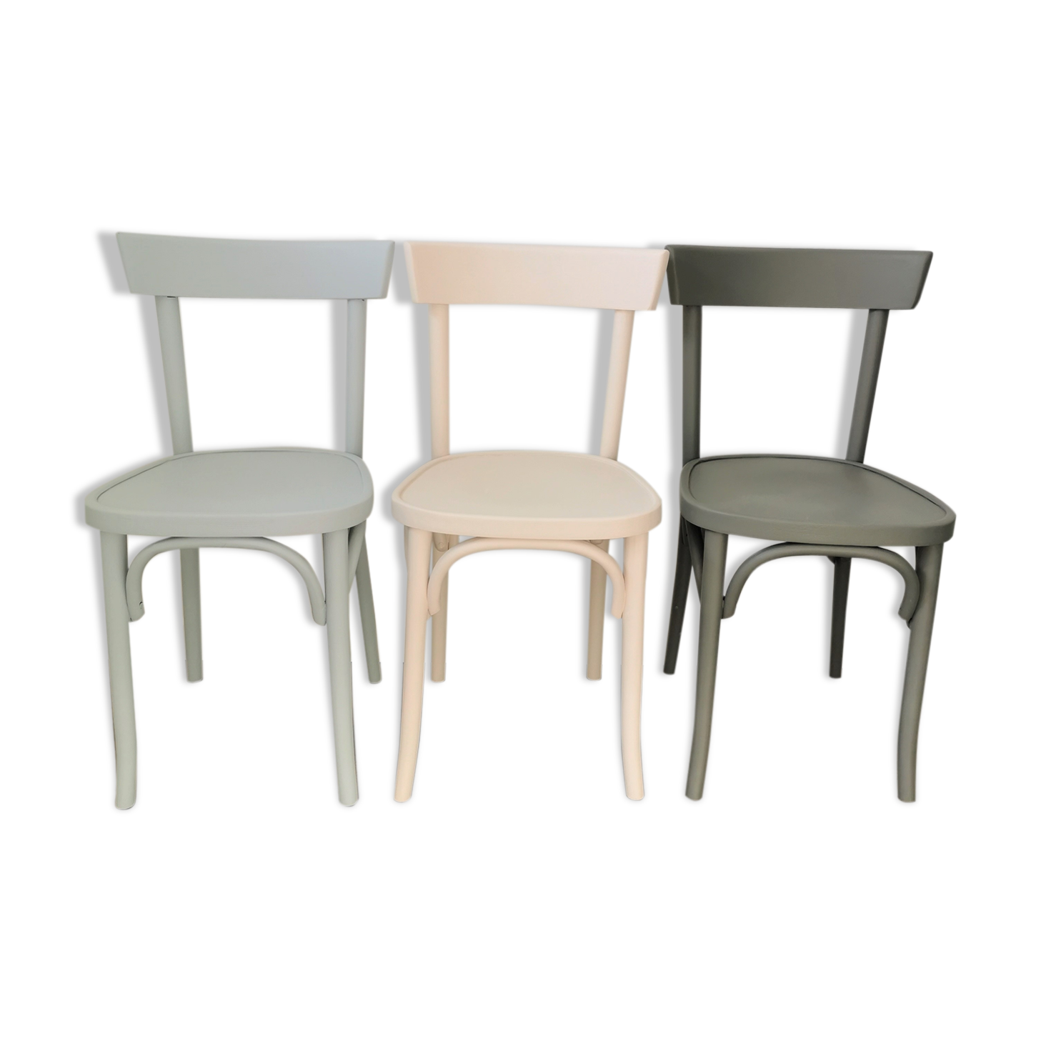 Lot de 3 chaises bistrot
