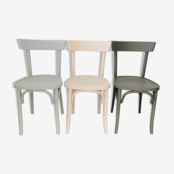 Lot of 3 bistro chairs