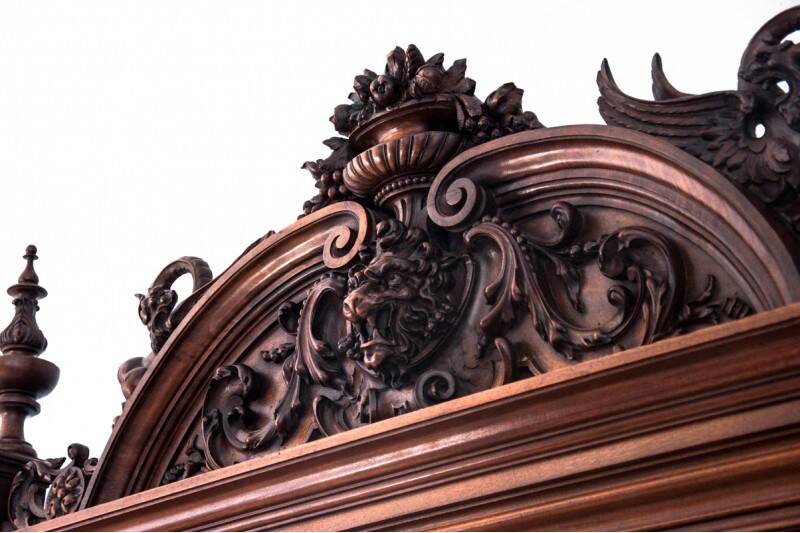 Antique wardrobe, France.