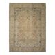 1970s Vintage Persian Handknotted Wool Orange Oversize Area Rug 286X380