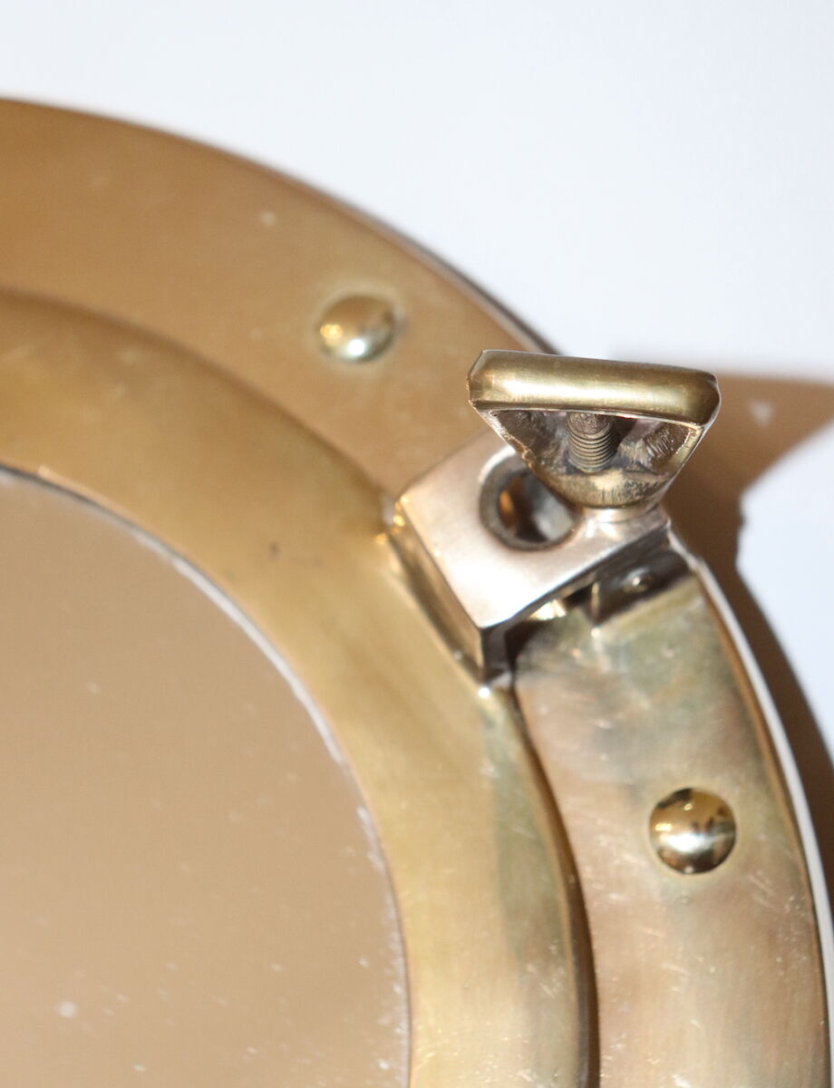 Mirror boat porthole