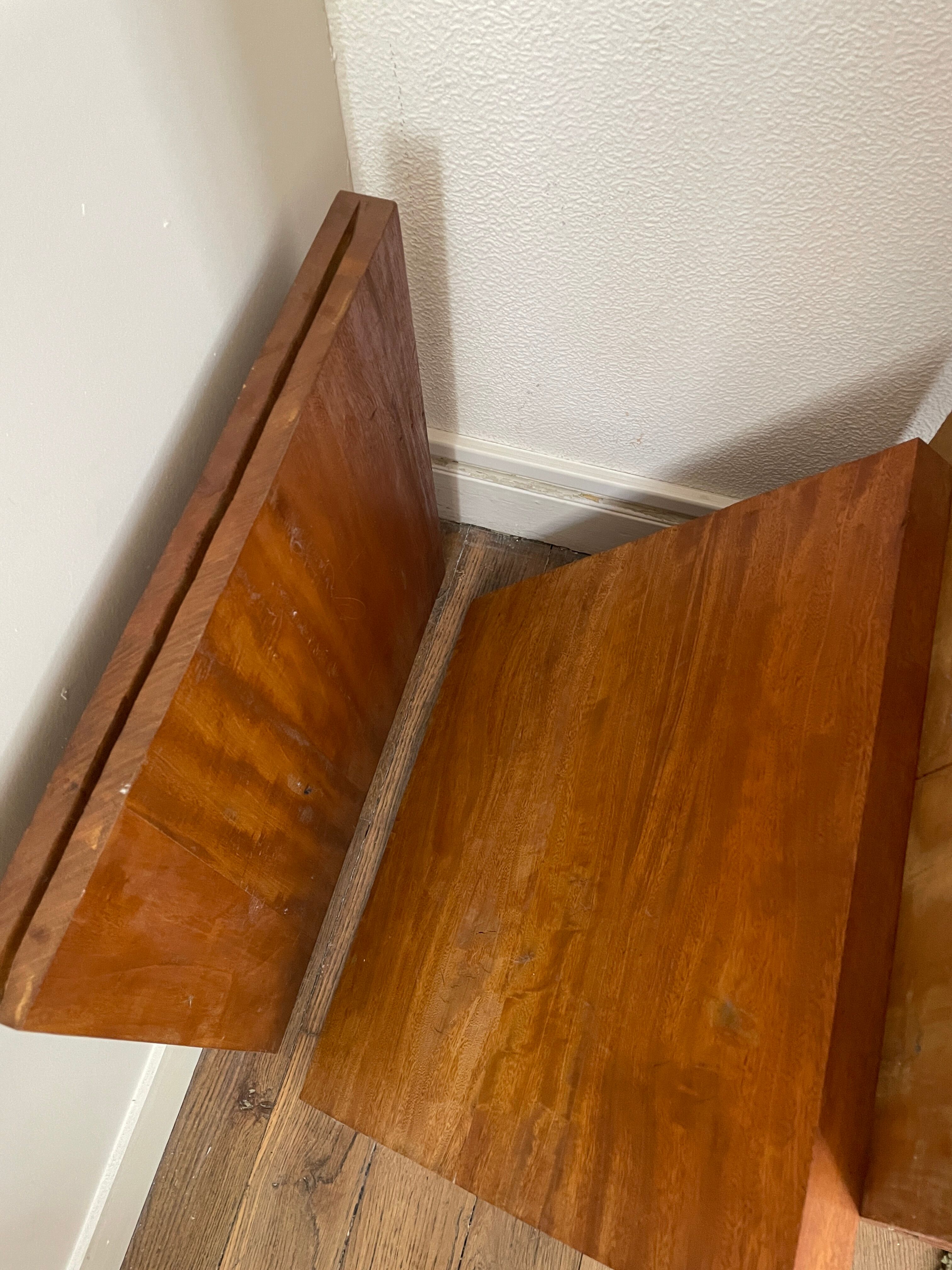 Bibliothèque etagère bois massif