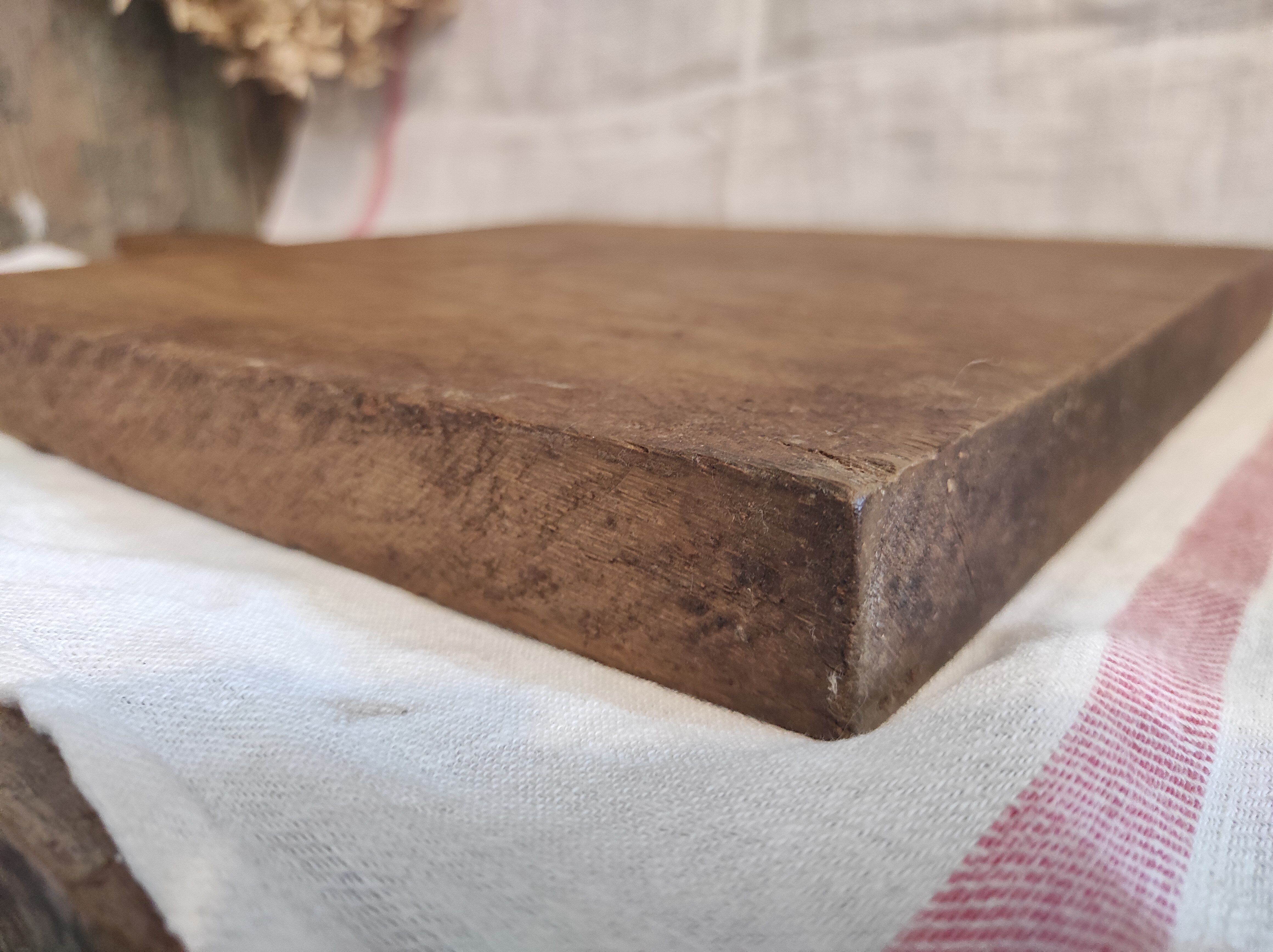 Vintage French wooden chopping board