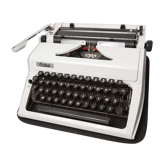 Erika typewriter model 106 portable