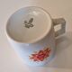 Coffee set 4 cups and saucers, vintage porcelain 1970