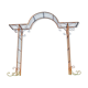 Wrought iron garden arch