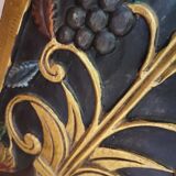 Antique carved wooden panel