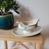 U&c sarreguemines clover sauceboat
