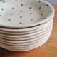 Set de 10 assiettes plates longchamps vintage