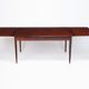 Mid century dining table in rosewood by a danish cabinetmaker, 1950’s
