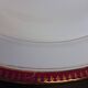 Very nice round serving dish from Chastagner & Co in good condition.