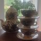 Large ceramic tea service signed Vallauris, vintage 1960.