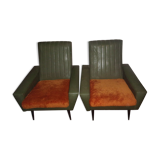 Pair of vintage armchairs