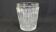 Vase / Bucket with champagne molded glass / vintage
