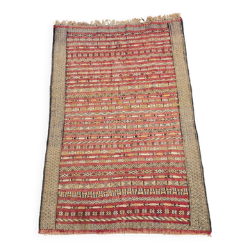 Tapis - Hanbel marocain en laine, probablement Zemmour, Moyen Atlas - 116 x