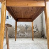Scandinavian oak and ceramic table