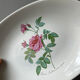 Plat faïence Salins - Rose de Redouté