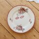 Polychrome ironstone plate from Saint-Amand and Hamage, Poppies model.