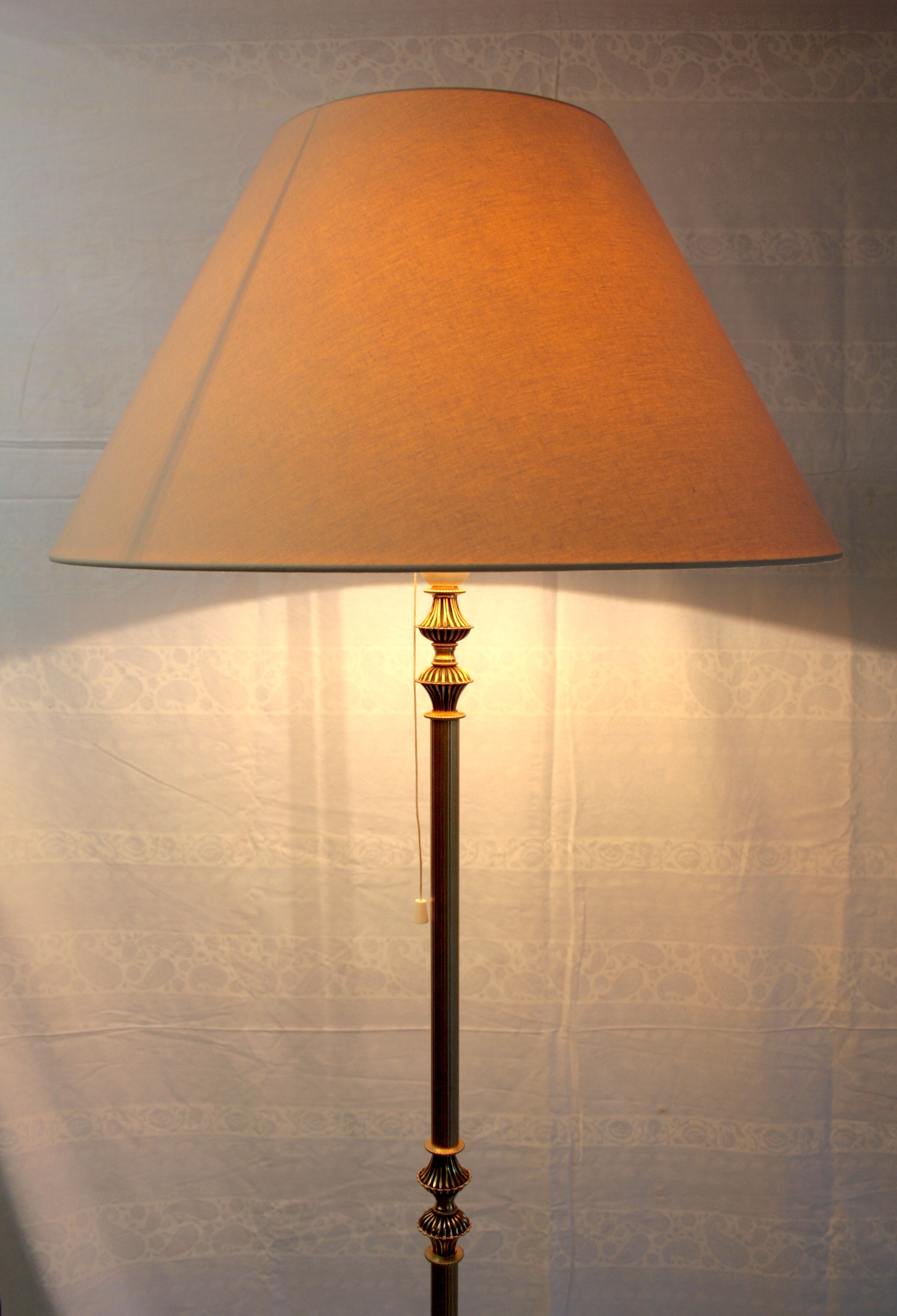 Lampadaire laiton années 60