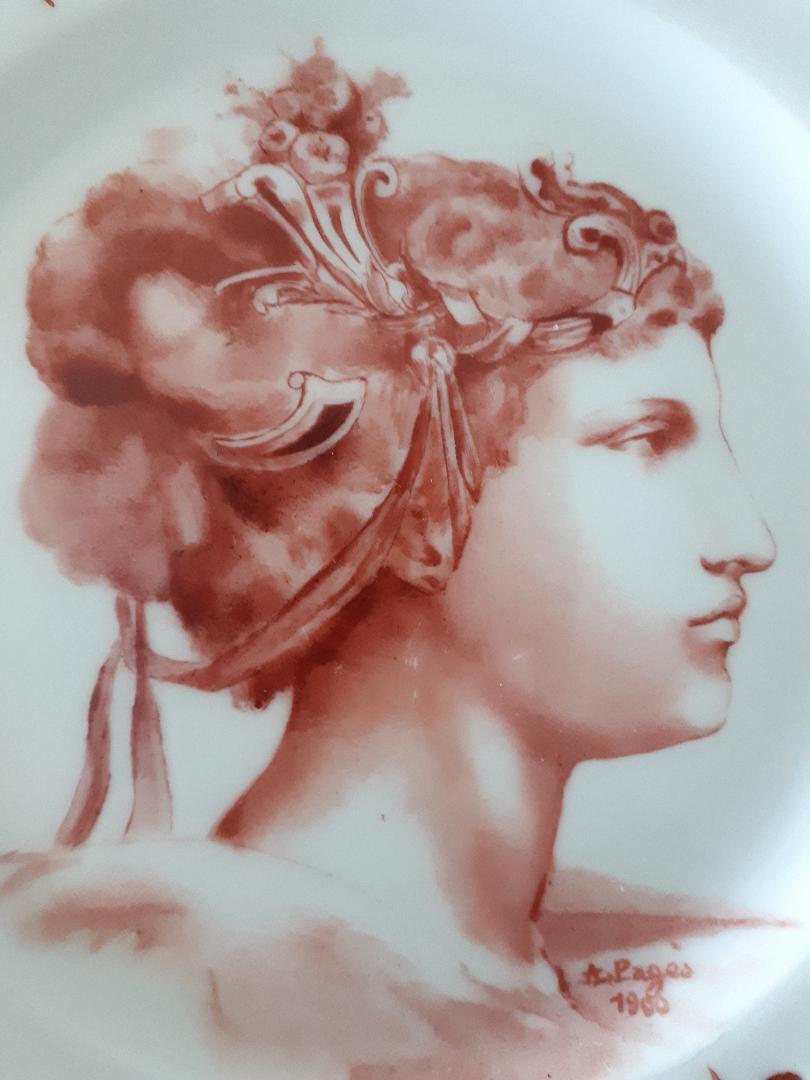 Collector's plate 1900