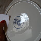 VILLEROY AND BOCH. CADIZ model. Porcelain case (E) and its saucer. Design