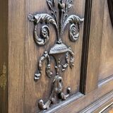 Oak mirror from the early 20th century.