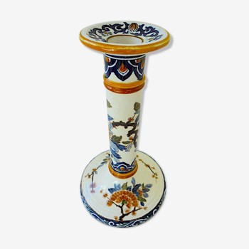 Gien's ancient earthenware candlestick