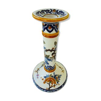 Gien's ancient earthenware candlestick