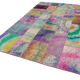 Handwoven anatolian contemporary 197 cm x 301 cm multicolor patchwork carpet