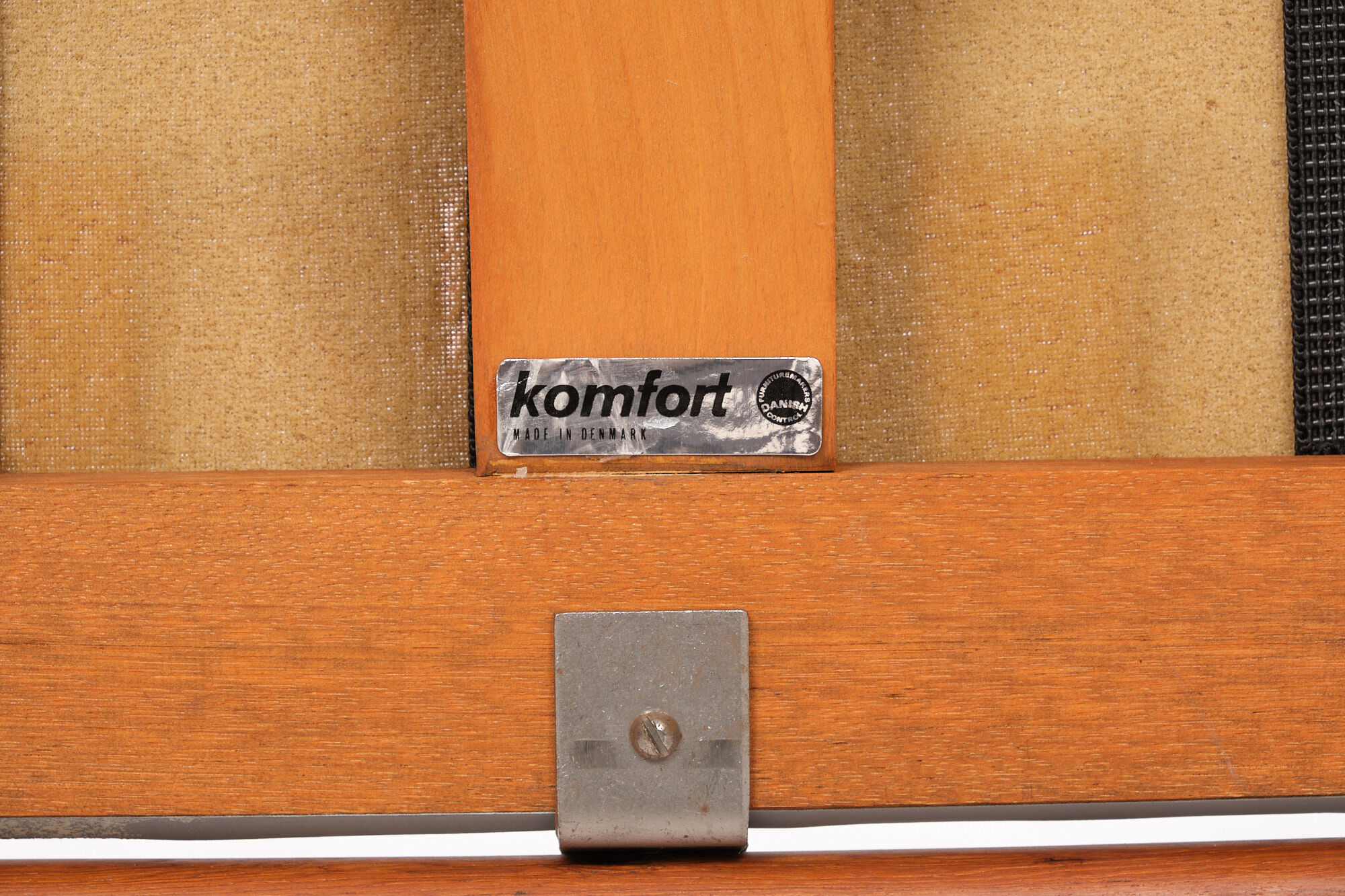 2 seater sofa, Sven Ellekaer by Komfort, vintage teak