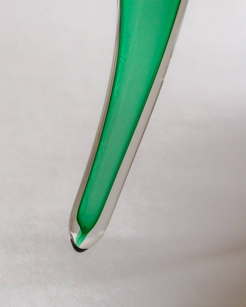 Blown glass vase, Hysteria, France, 80s/90s