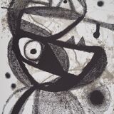 Joan MIRO: Surrealist bird - Lithograph