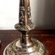 Pair of antique silver candelabras, first half of the 20th century