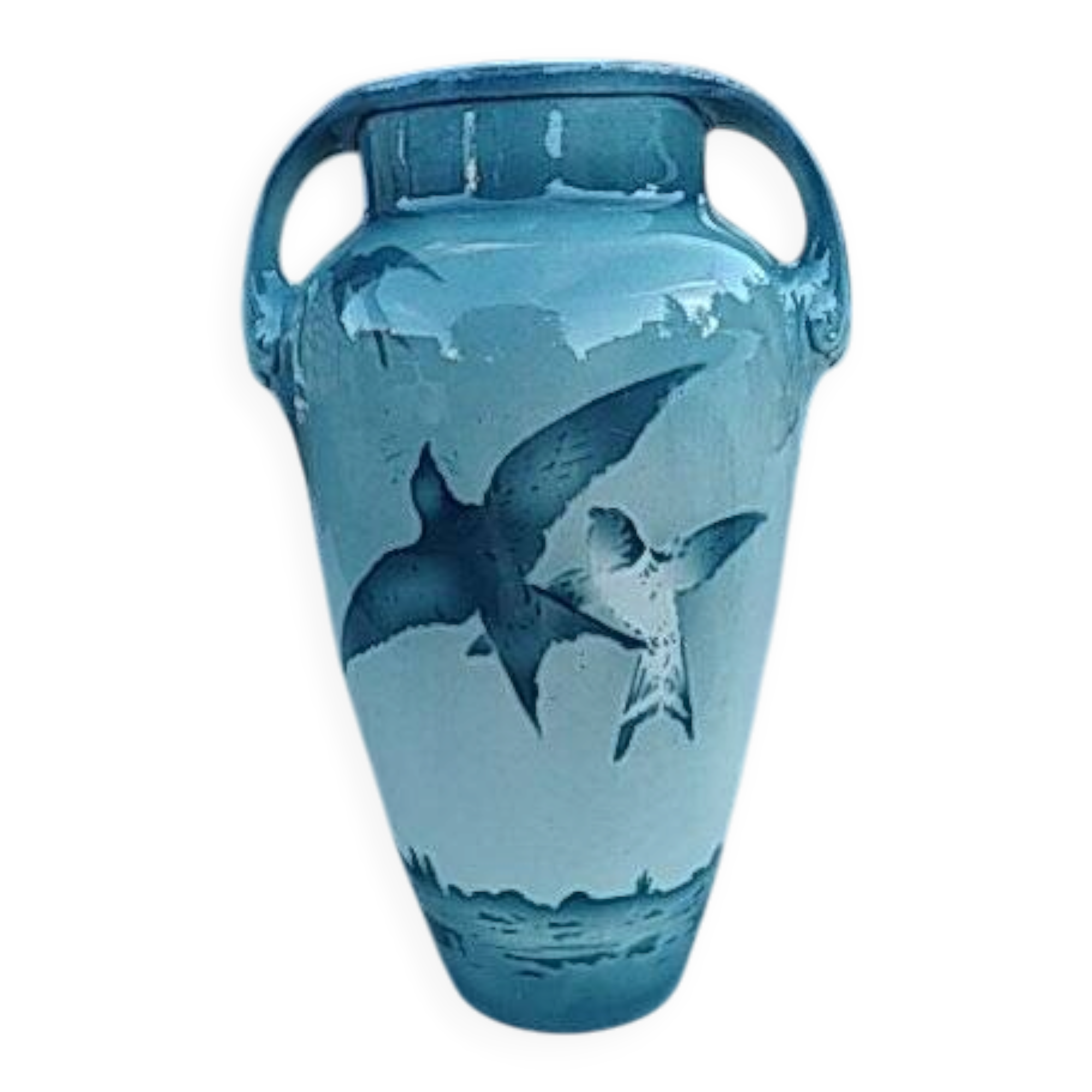 Vase type amphore K&G début 20e