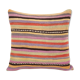 Striped pillow cover
