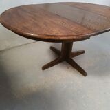 Table ronde extensible baumann en chêne par casala