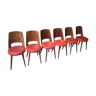 Set de 6 chaises bistrot Baumann Mondor