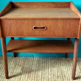 Bedside table with drawer. Denmark 1955