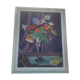Bouquet on canvas signed