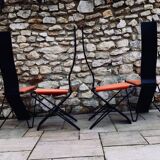 Series of Italian design chairs, 1980s by Pietro Arosio